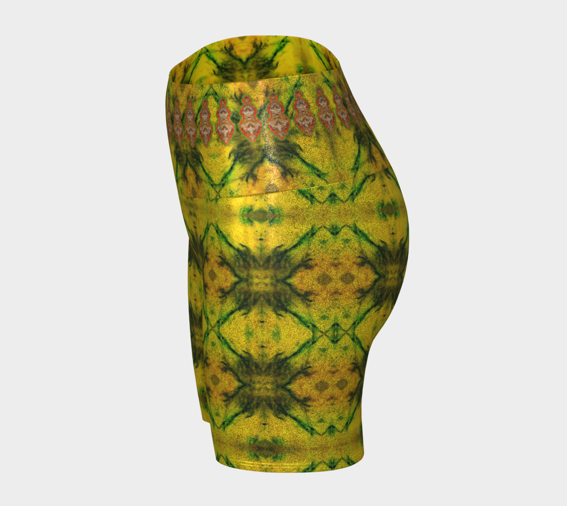 Glitter Yoga Shorts (Muliebris/Virilis)(Chrysalis Cohort) RJSTH@Fabric#1 RJSTHs2024 RJS