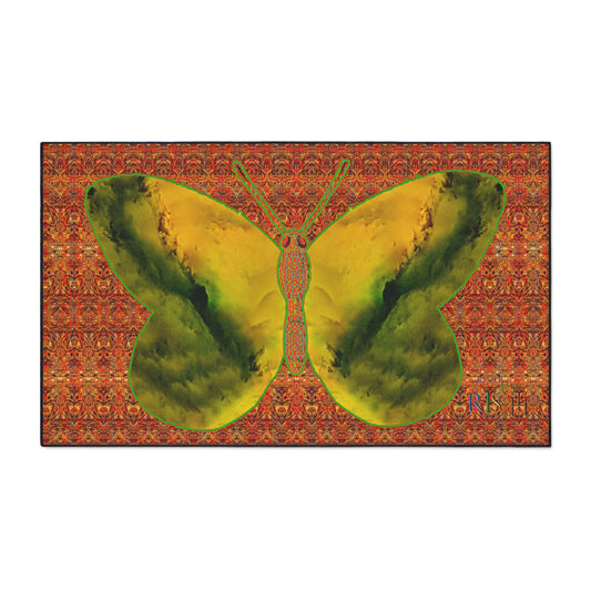 Heavy Duty Floor Mat (Butterfly Glade Denizen & Samhain Dream Thaw 15 & Orange Logo@Alchemic) RJSTH@Fabric#1_11 of 15 RJSTHw2025 RJS