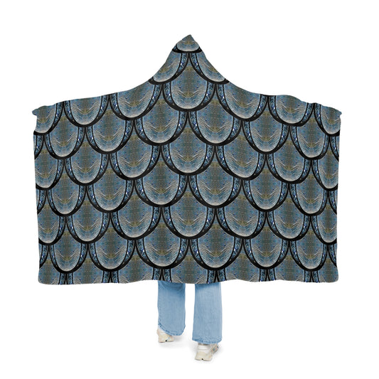 Hooded Snuggle Blanket (Opal Skies Cantus Primus "Lūminōsitās") RJSTHs2024 RJS