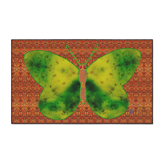 Heavy Duty Floor Mat (Butterfly Glade Denizen & Samhain Dream Thaw 15 & Orange Logo@Alchemic) RJSTH@Fabric#3_11 of 16 RJSTHw2025 RJS