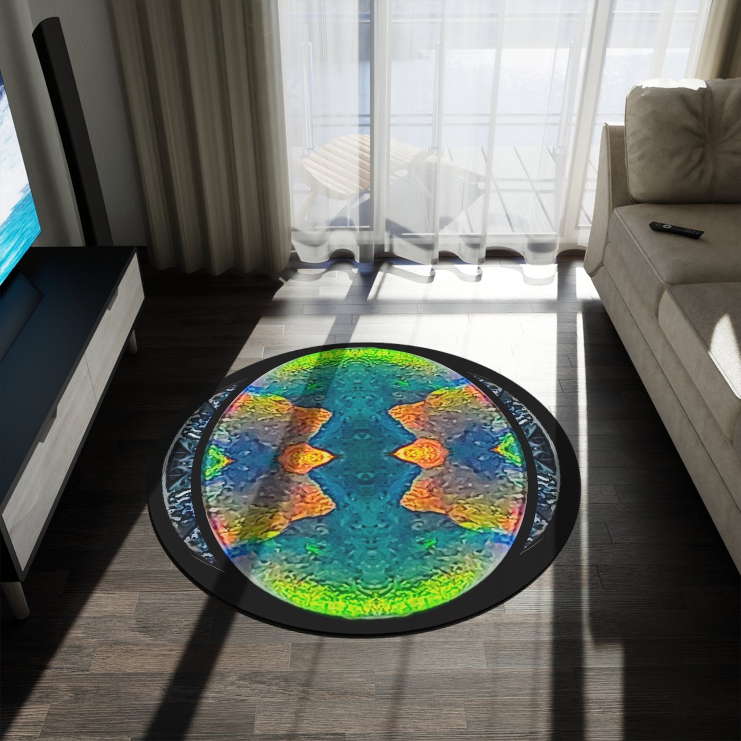 Circular Rug (Opal Skies Cantus Primus) RJSTHs2025 RJS