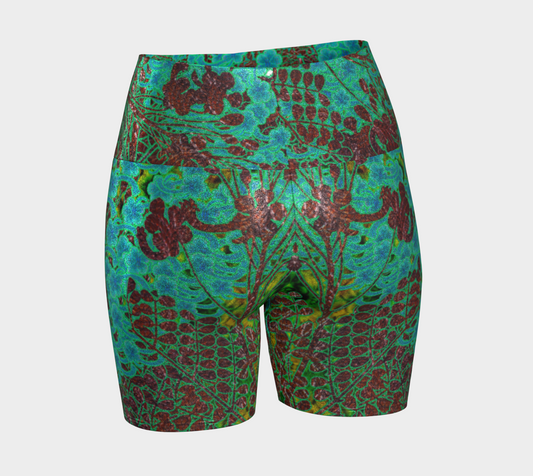 Glitter Yoga Shorts (Muliebris/Virilis)(Tenth WindSong Flower) RJSTH@Fabric#10 RJSTHs2024 RJS