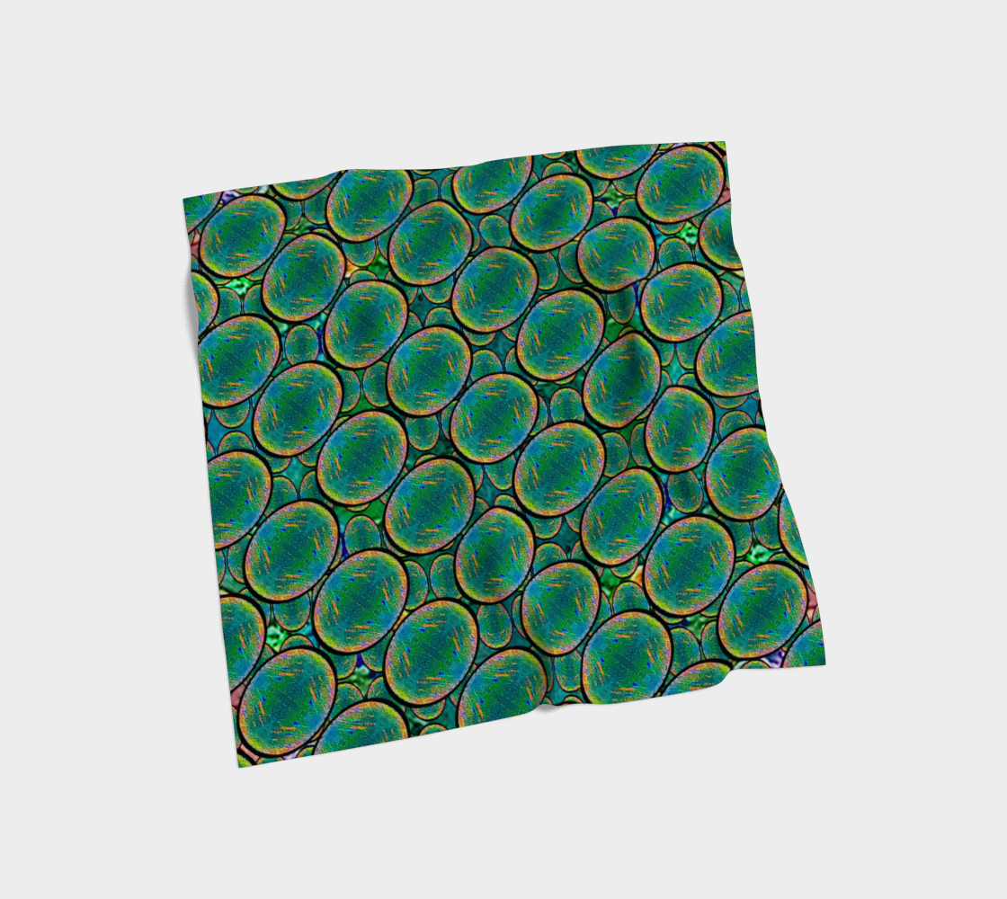 Silk Art Scarf (Vitta Serica Artis)(Opal Skies Cantus Primus) RJSTHW2026 RJS