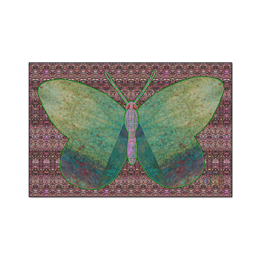 Heavy Duty Floor Mat (Butterfly Glade Denizen & Samhain Dream Thaw 14 & Purple Logo@Alchemic) RJSTH@Fabric#4_5 of 15 RJSTHw2025 RJS