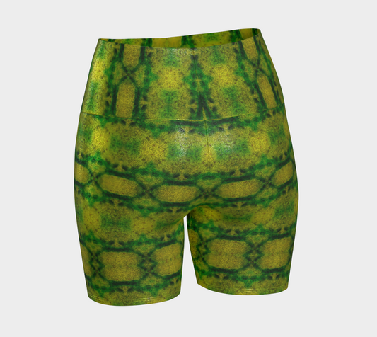 Glitter Yoga Shorts (Muliebris/Virilis)(Purely Jade Light) RJSTHs2024 RJS