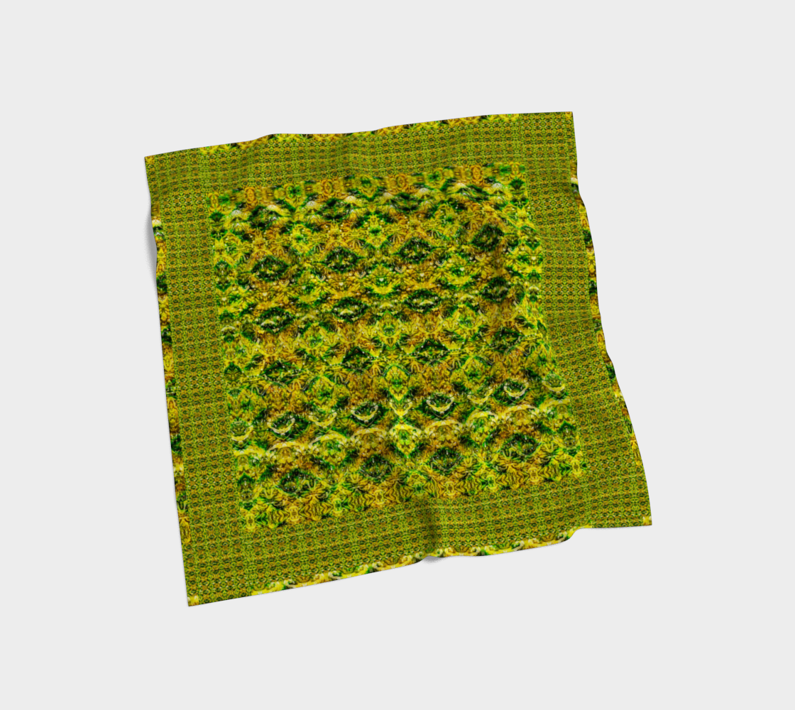 Silk Art Scarf (Vitta Serica Artis)(Dreams of Jade@Alchemic 9 of 15 Novem ex Quindecim) RJSTHW2026 RJS