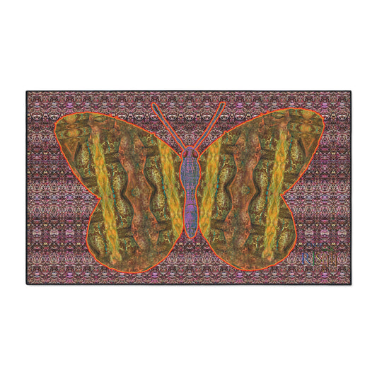 Heavy Duty Floor Mat (Butterfly Glade Denizen & Samhain Dream Thaw 14 & Purple Logo@Alchemic) RJSTH@Fabric#6_8 of 16 RJSTHw2025 RJS