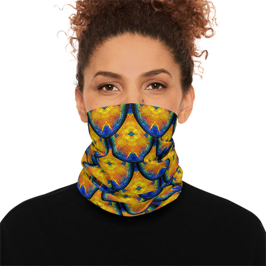 Lightweight Neck Gaiter (Unisex)(Opal Skies Cantus Primus) RJSTHs2024 RJS