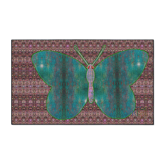 Heavy Duty Floor Mat (Butterfly Glade Denizen & Samhain Dream Thaw 14 & Purple Logo@Alchemic) RJSTH@Fabric#4_9 of 15 RJSTHw2025 RJS