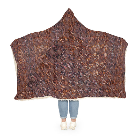 Hooded Snuggle Blanket (Grail Hearth Core Copper Fabric) RJSTHw2023 RJS