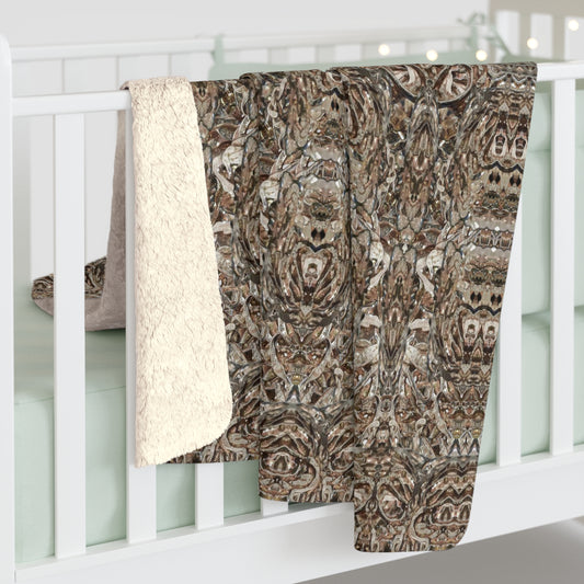 Sherpa Fleece Blanket (Samhain Dream Thaw 7 of 15 Septem ex Quindecim) RJSTHw2023 RJS