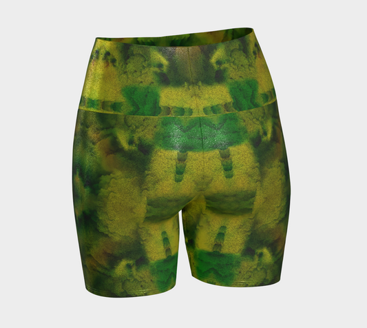 Glitter Yoga Shorts (Muliebris/Virilis)(Purely Jade Light) RJSTHs2024 RJS