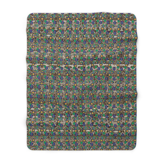 Caeli Opali Cantus Primus Sherpa Fleece Blanket (Samhain Dream Thaw 2 of 15 Duo ex Quindecim) RJSTHS2025 RJS