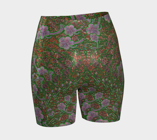 Glitter Yoga Shorts (Muliebris/Virilis)(Fourth WindSong Flower) RJSTH@Fabric#4 RJSTHs2024 RJS