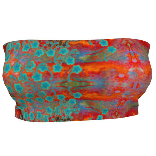 Bandeau Top RJSTH@Fabric#12 (Windsong Flower Collection) RJSTHS2021 River Jade Smithy River Jade Smithy