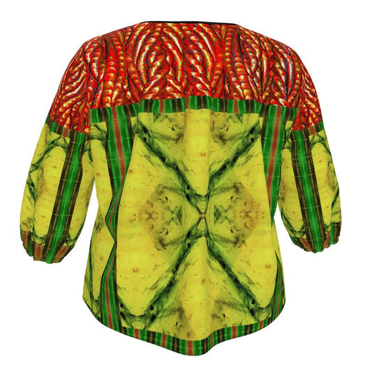 Blouse (Grail Hearth Core Orange Logo) RJSTH@Fabric#1 RJSTHW2023 River Jade Smithy