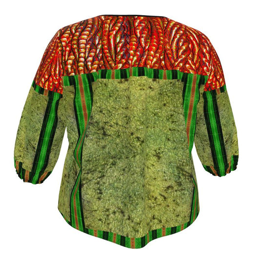 Blouse (Grail Hearth Core Orange Logo) RJSTH@Fabric#2 RJSTHW2023 River Jade Smithy