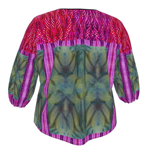 Blouse (Grail Hearth Core Pink Logo) RJSTH@Fabric#9 RJSTHW2023 River Jade Smithy