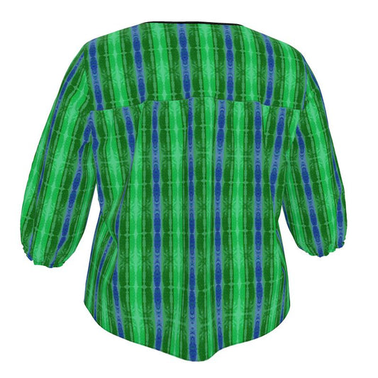 Blouse (Rind Link Rind#10) RJSTH@Fabric#10 RJSTHW2023 www.RIVERJADESMI River Jade Smithy
