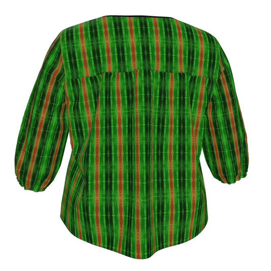 Blouse (Rind Link Rind#3) RJSTH@Fabric#3 RJSTHW2023 River Jade Smithy