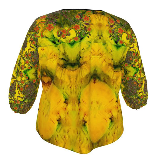 Blouse (WindSong Flower) RJSTH@Fabric#1 RJSTHW2023 River Jade Smithy