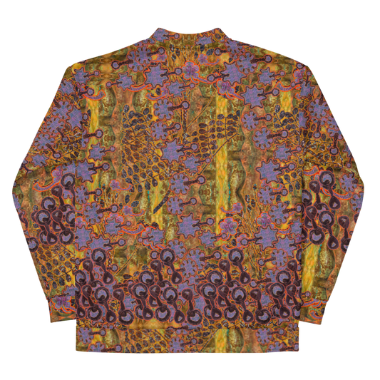 Bomber Jacket RJSTH@Fabric#6 (Unisex)(WindSong Collection) RJSTHW2022 River Jade Smithy River Jade Smithy