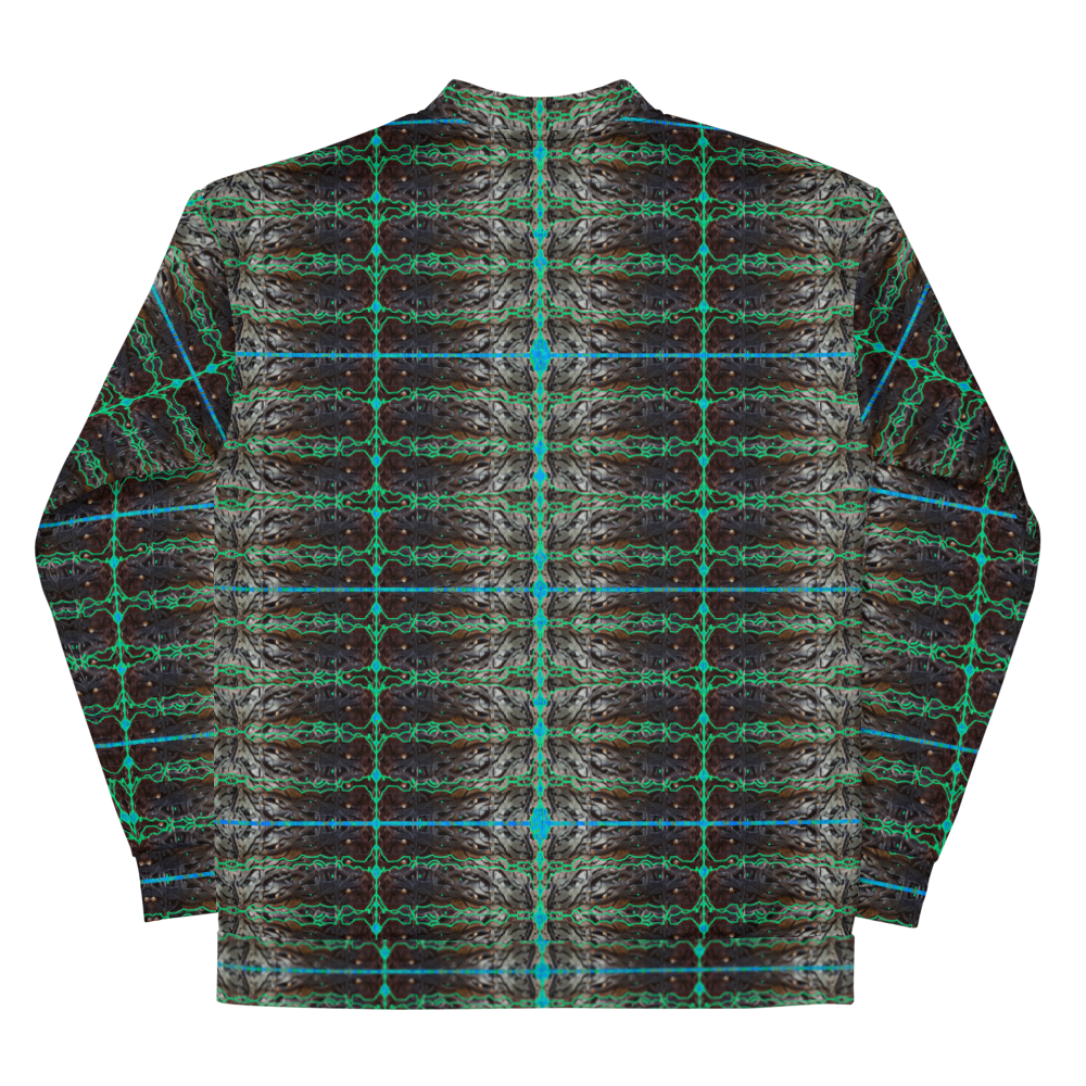 Bomber Jacket Rind#10 (Unisex)(Tree Link Collection, Rind #10) RJSTH@FABRIC#10 RJSTHW2021 River Jade Smithy River Jade Smithy