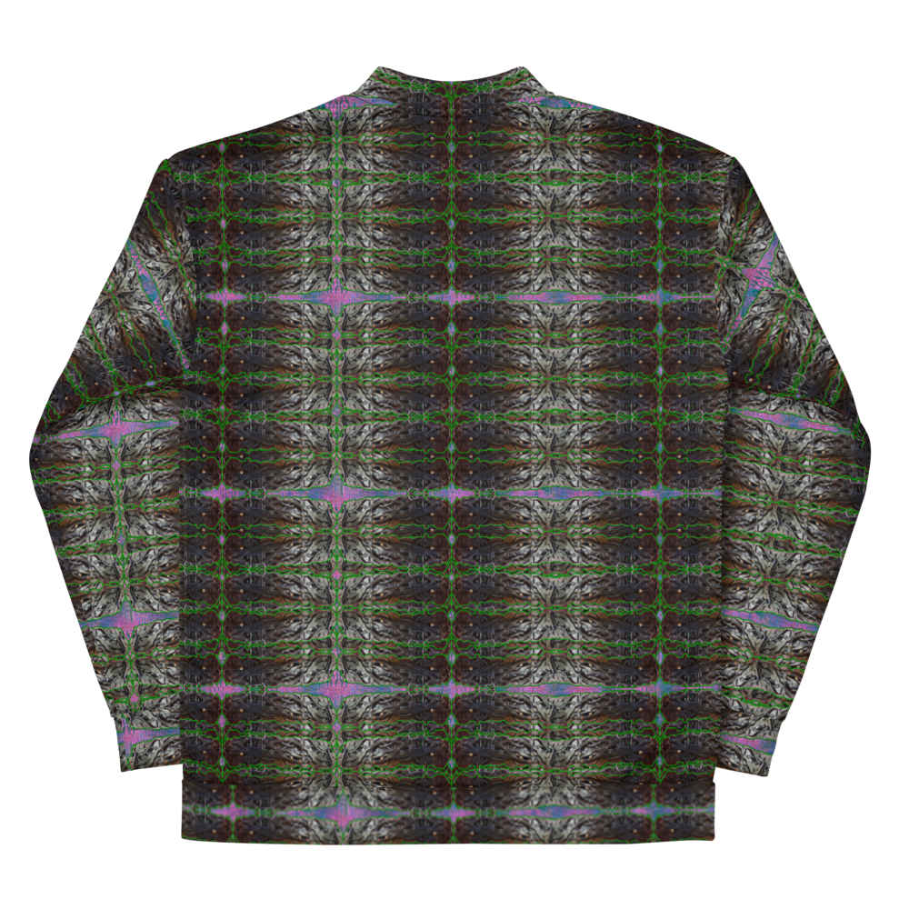 Bomber Jacket Rind#4 (Unisex)(Tree Link Collection, Rind #4) RJSTH@FABRIC#4 RJSTHW2021 River Jade Smithy River Jade Smithy
