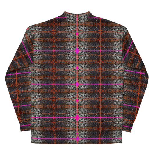 Bomber Jacket Rind#7 (Unisex)(Tree Link Collection, Rind #7) RJSTH@FABRIC#7 RJSTHW2021 River Jade Smithy River Jade Smithy