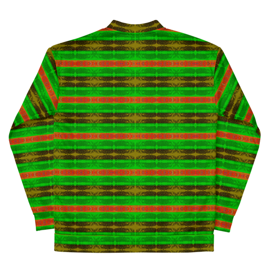 Bomber Jacket Rind Link #1 Flip (Unisex) (RindLink Collection) RJSTH@Fabric#1 RJSTHW2022 River Jade Smithy River Jade Smithy