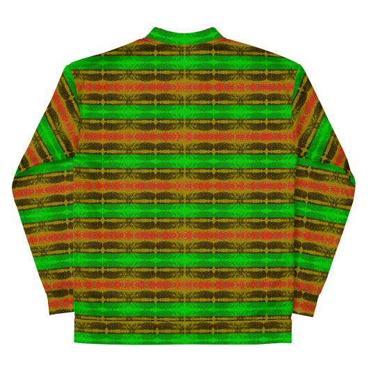 Bomber Jacket Rind Link #1 (Unisex)(RindLink Collection) RJSTH@Fabric#1 RJSTHW2022 River Jade Smithy River Jade Smithy