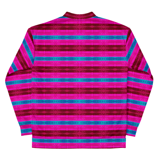 Bomber Jacket Rind Link #11 Flip (Unisex)(RindLink Collection) RJSTH@Fabric#11 RJSTHW2022 River Jade Smithy River Jade Smithy