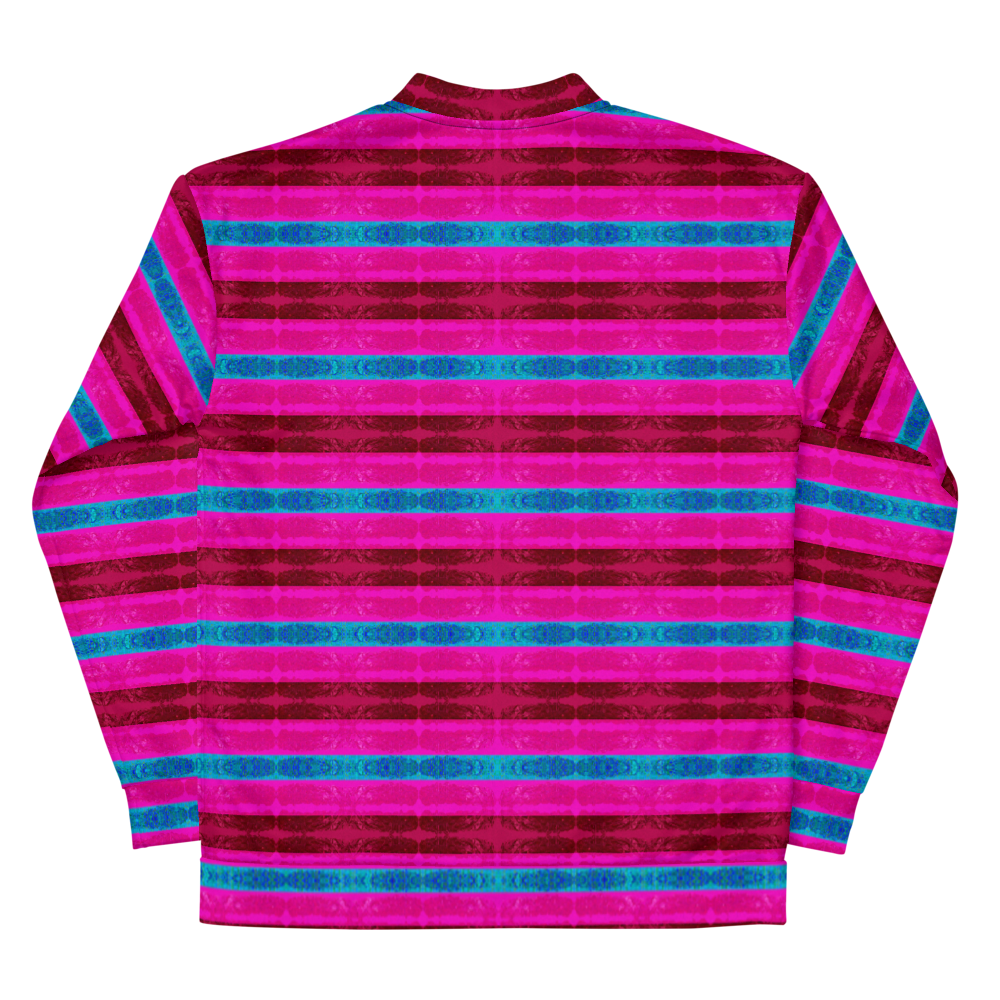 Bomber Jacket Rind Link #11 Flip (Unisex)(RindLink Collection) RJSTH@Fabric#11 RJSTHW2022 River Jade Smithy River Jade Smithy