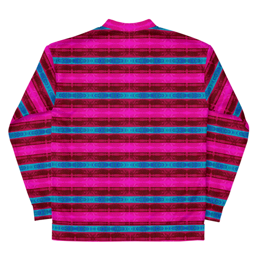 Bomber Jacket Rind Link #11 (Unisex)(RindLink Collection) RJSTH@Fabric#11 RJSTHW2022 River Jade Smithy River Jade Smithy