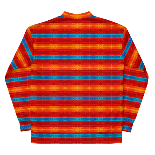 Bomber Jacket Rind Link #12 (Unisex)(RindLink Collection) RJSTH@Fabric#12 RJSTHW2022 River Jade Smithy River Jade Smithy