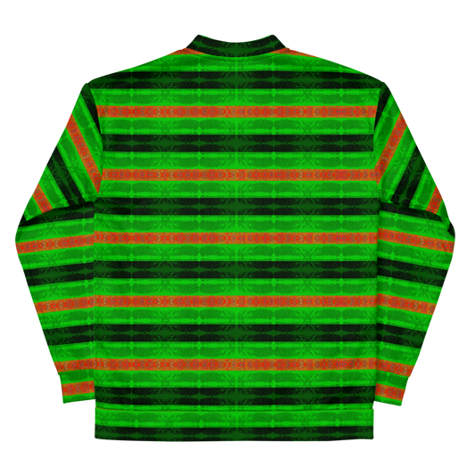 Bomber Jacket Rind Link #2 Flip (Unisex)(RindLink Collection) RJSTH@Fabric#2 RJSTHW2022 River Jade Smithy River Jade Smithy