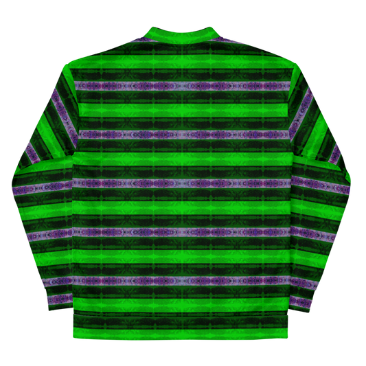 Bomber Jacket Rind Link #4 (Unisex)(RindLink Collection) RJSTH@Fabric#4 RJSTHW2022 River Jade Smithy River Jade Smithy