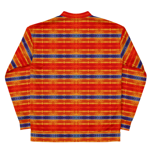 Bomber Jacket Rind Link #6 Flip (Unisex)(RindLink Collection) RJSTH@Fabric#6 RJSTHW2022 River Jade Smithy River Jade Smithy