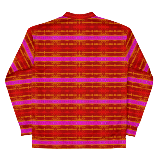 Bomber Jacket Rind Link #7 Flip (Unisex)(RindLink Collection) RJSTH@Fabric#7 RJSTHW2022 River Jade Smithy River Jade Smithy