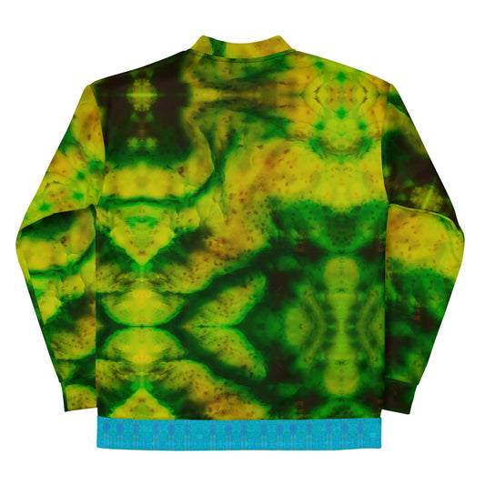 Bomber Jacket (Unisex) RJSTH@Fabric#10 River Jade Smithy RJSTHW2022 River Jade Smithy