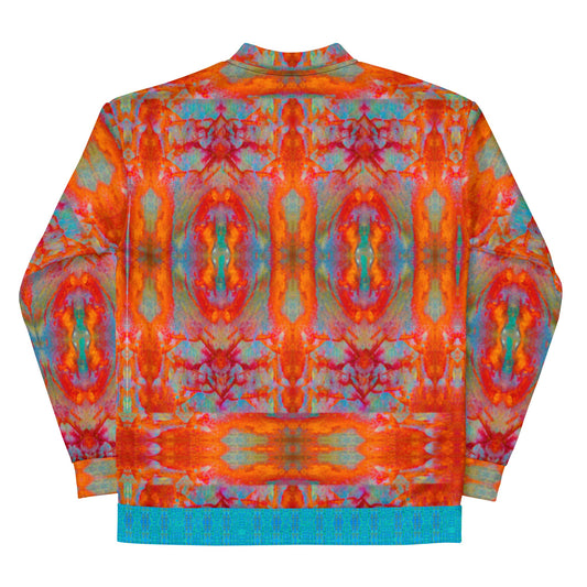 Bomber Jacket (Unisex) RJSTH@Fabric#11 River Jade Smithy RJSTHW2022 River Jade Smithy