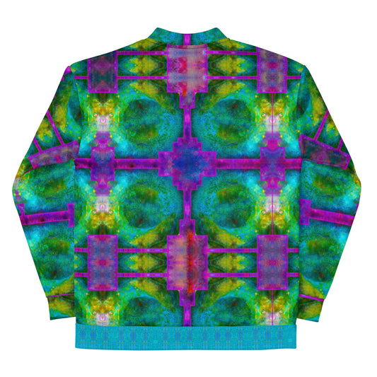 Bomber Jacket (Unisex) RJSTH@Fabric#11 River Jade Smithy RJSTHW2022 River Jade Smithy
