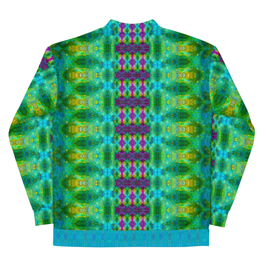 Bomber Jacket (Unisex) RJSTH@Fabric#11 River Jade Smithy RJSTHW2022 River Jade Smithy