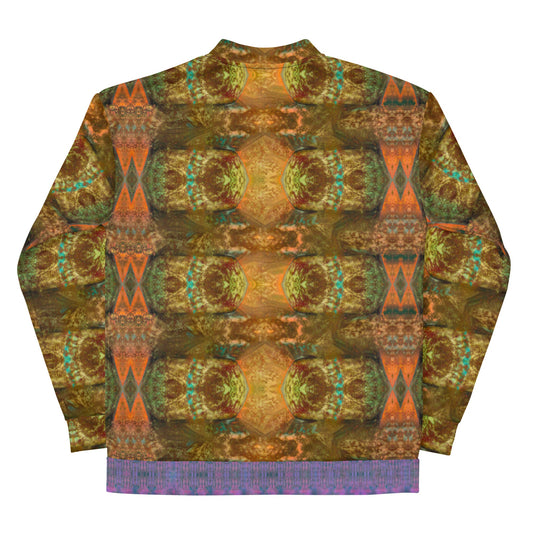 Bomber Jacket (Unisex) RJSTH@Fabric#6 River Jade Smithy RJSTHW2022 River Jade Smithy