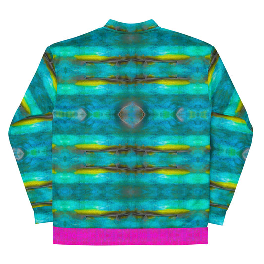 Bomber Jacket (Unisex) RJSTH@Fabric#8 River Jade Smithy RJSTHW2022 River Jade Smithy