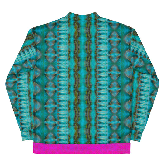 Bomber Jacket (Unisex) RJSTH@Fabric#8 River Jade Smithy RJSTHW2022 River Jade Smithy