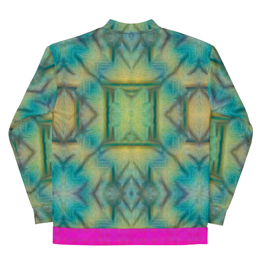 Bomber Jacket (Unisex) RJSTH@Fabric#9 River Jade Smithy RJSTHW2022 River Jade Smithy