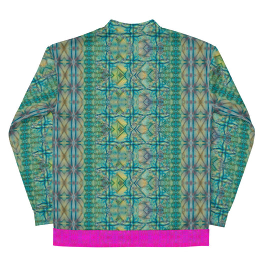 Bomber Jacket (Unisex) RJSTH@Fabric#9 River Jade Smithy RJSTHW2022 River Jade Smithy