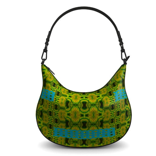 Curve Hobo Bag in Leather "The Lamont" (Chain Collection) RJSTH@FABRIC#10 River Jade Smithy RJS River Jade Smithy