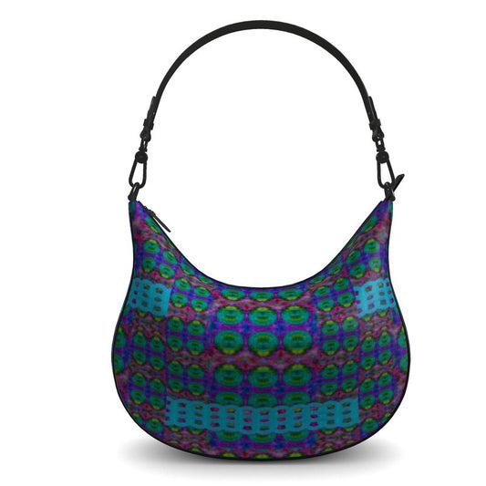 Curve Hobo Bag in Leather "The Lamont" (Chain Collection) RJSTH@FABRIC#11 River Jade Smithy RJS River Jade Smithy